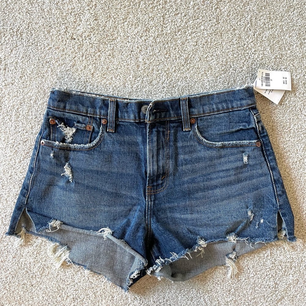 Abercrombie Curve Love Mom Shorts